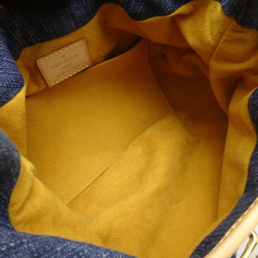 Louis Vuitton Handbag Monogram Denim Pleaty Blue - Picture 8 of 8